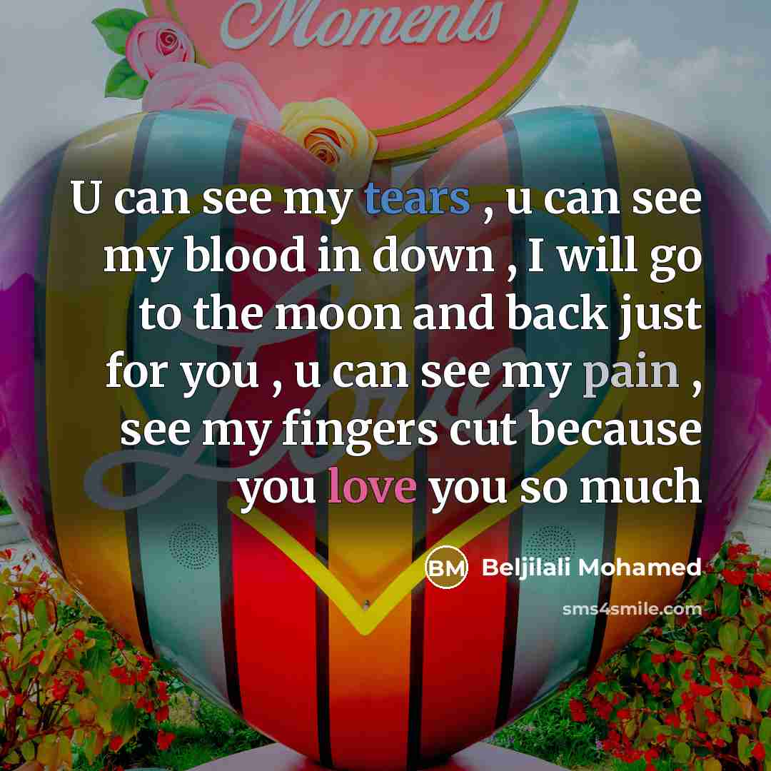 “U can see my tears , u can see my…” quote by Beljilali Mohamed