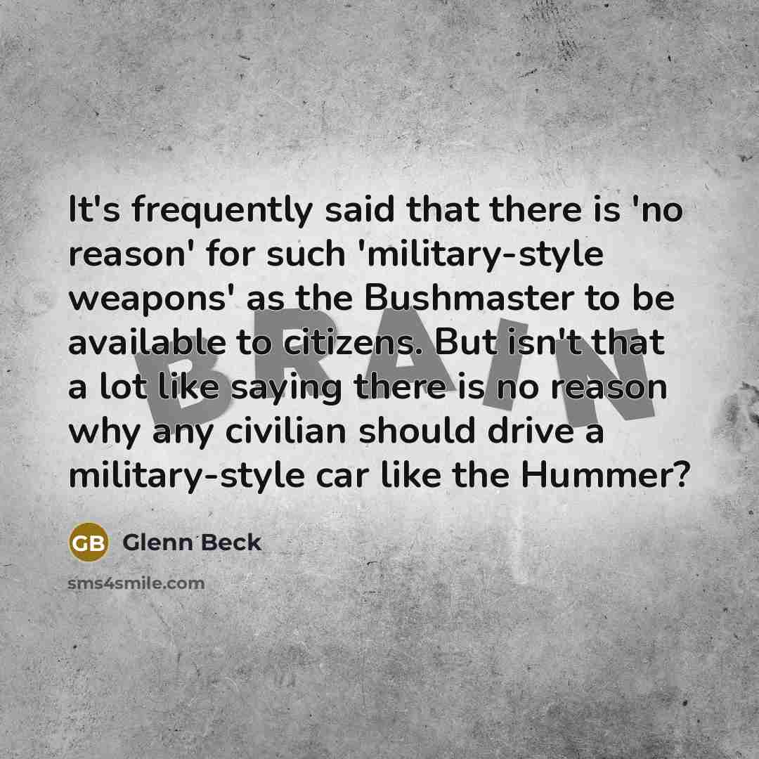 “It's frequently said that there is 'no reason' for such…” quote by Glenn Beck