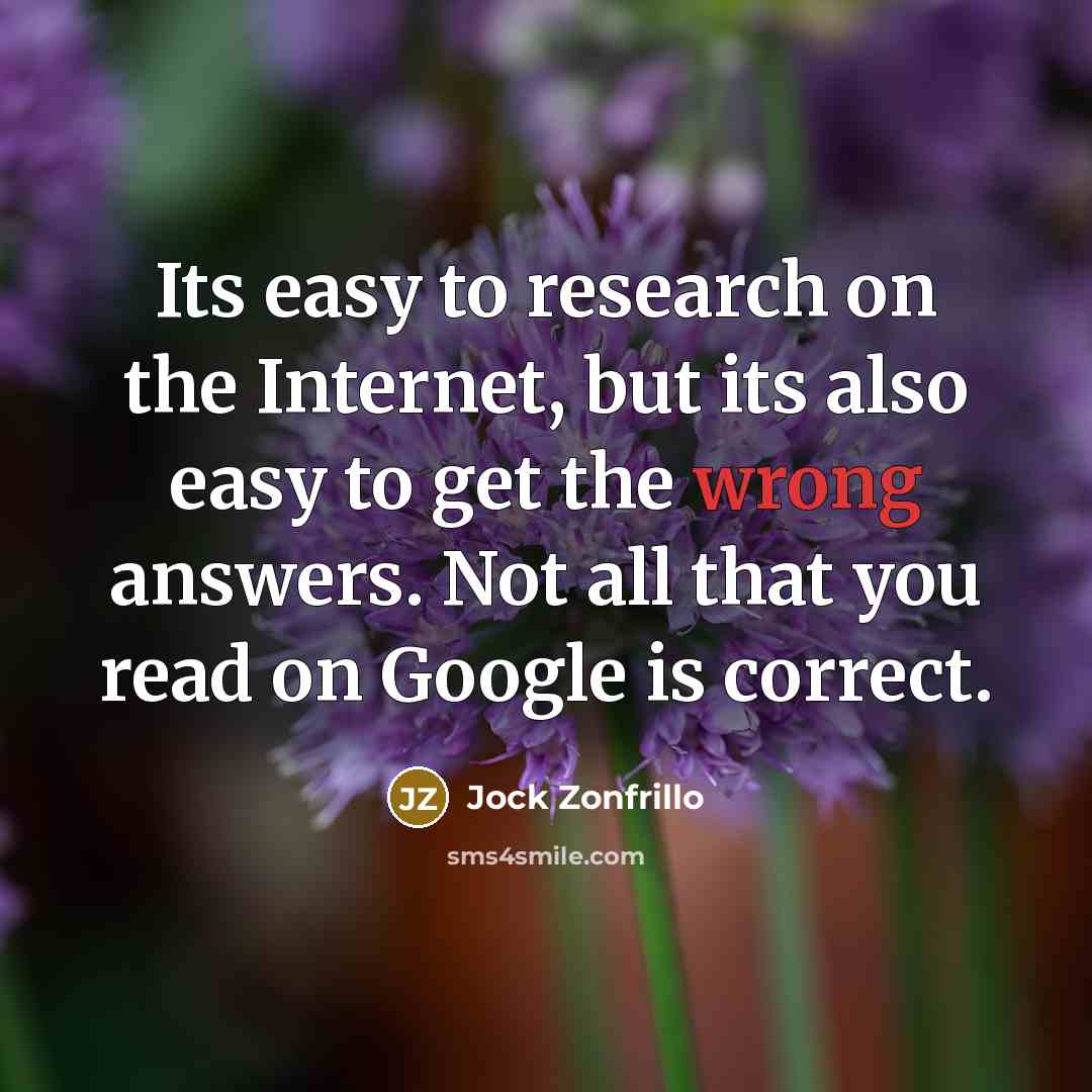 “Its easy to research on the Internet, but its also…” quote by Jock Zonfrillo