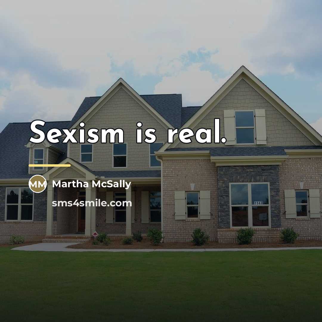 “Sexism is real.…” quote by Martha McSally