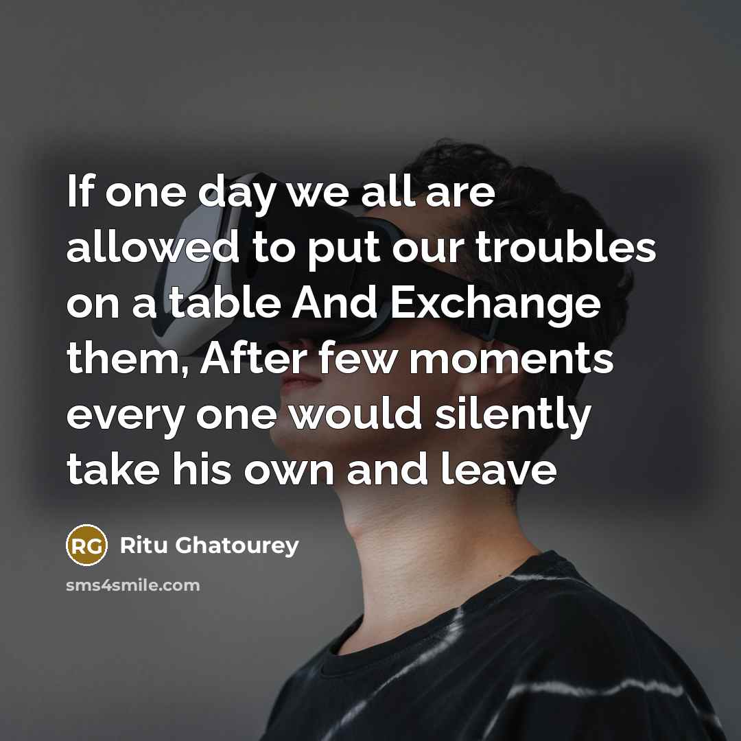 “If one day we all are allowed to put our…” quote by Ritu Ghatourey