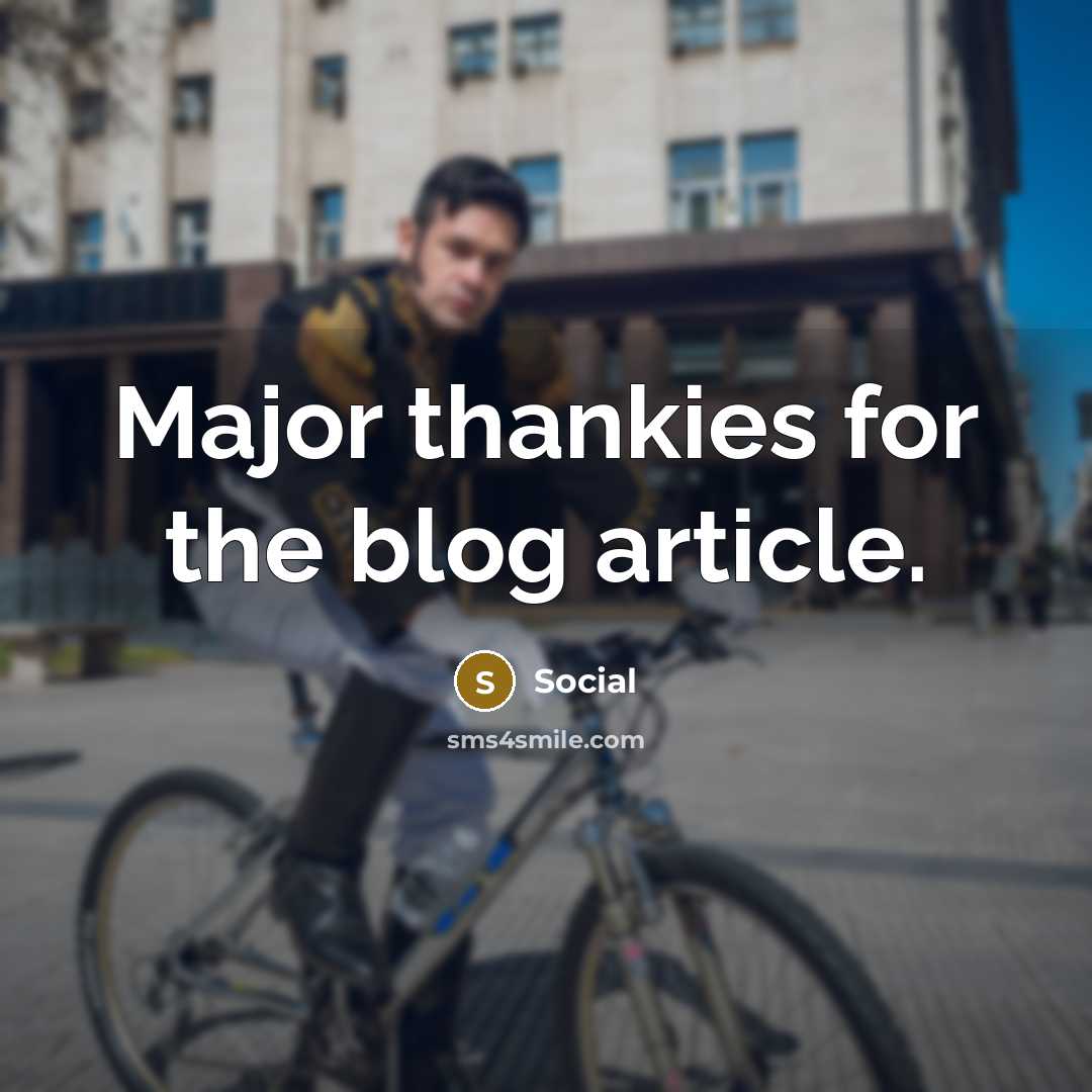 “Major thankies for the blog article.” quote by Social