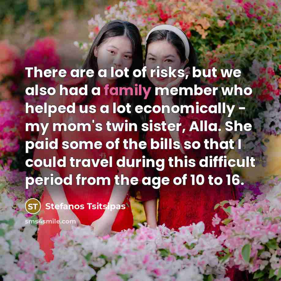 “There are a lot of risks, but we also had…” quote by Stefanos Tsitsipas