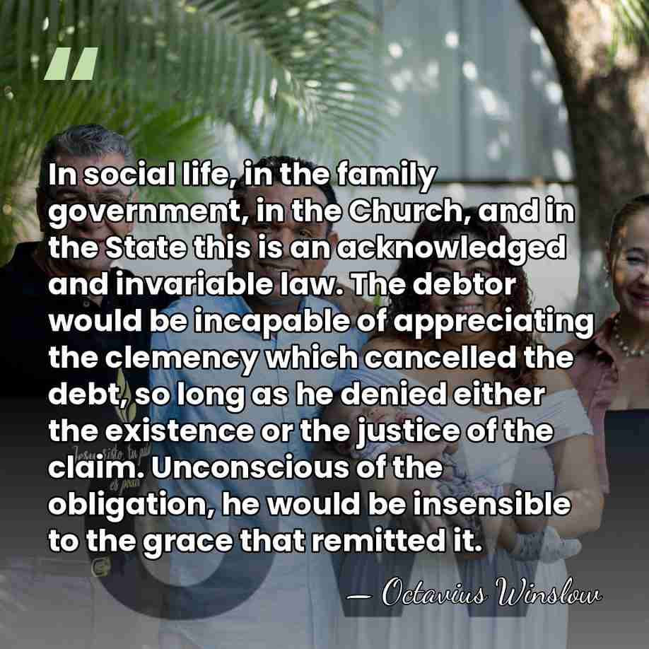 In social life, in the family government, in the Church, and in&hellip; - Octavius Winslow