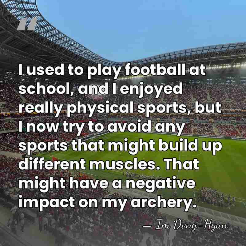 I used to play football at school, and I enjoyed really physical&hellip; - Im Dong-Hyun