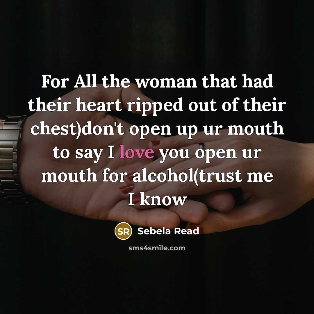 “For All the woman that had their heart ripped out…” quote by Sebela Read