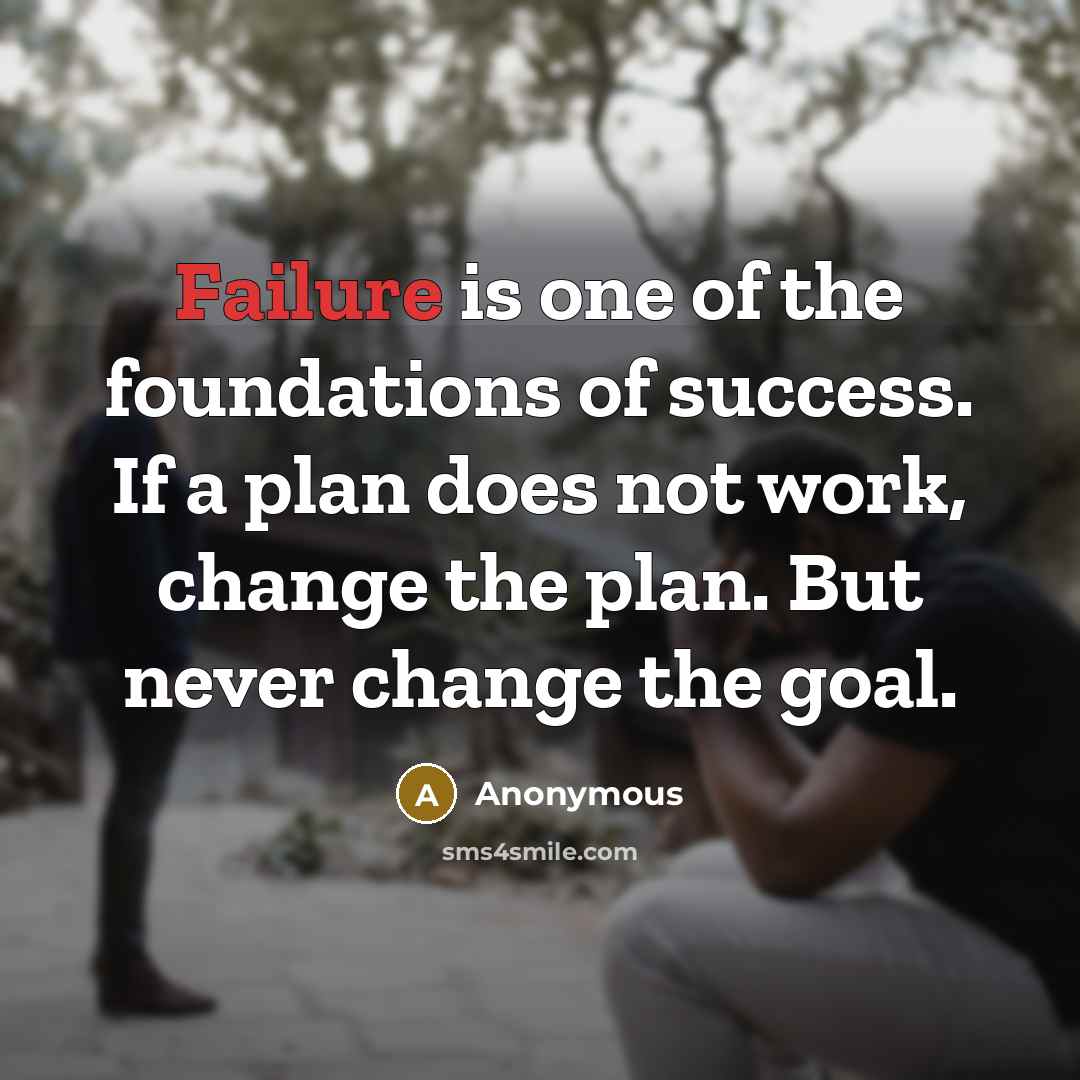 “Failure is one of the foundations of success. If a…” quote by Anonymous