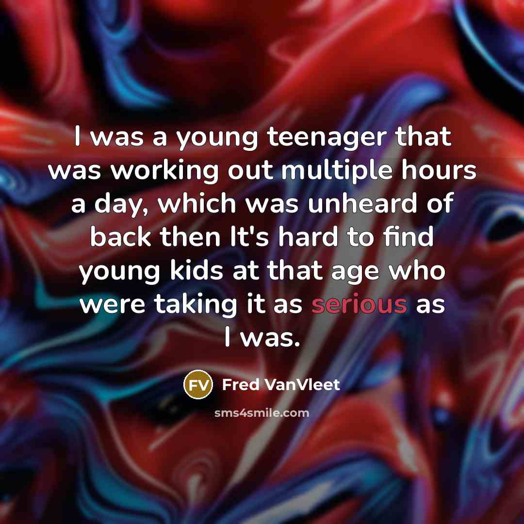 “I was a young teenager that was working out multiple…” quote by Fred VanVleet