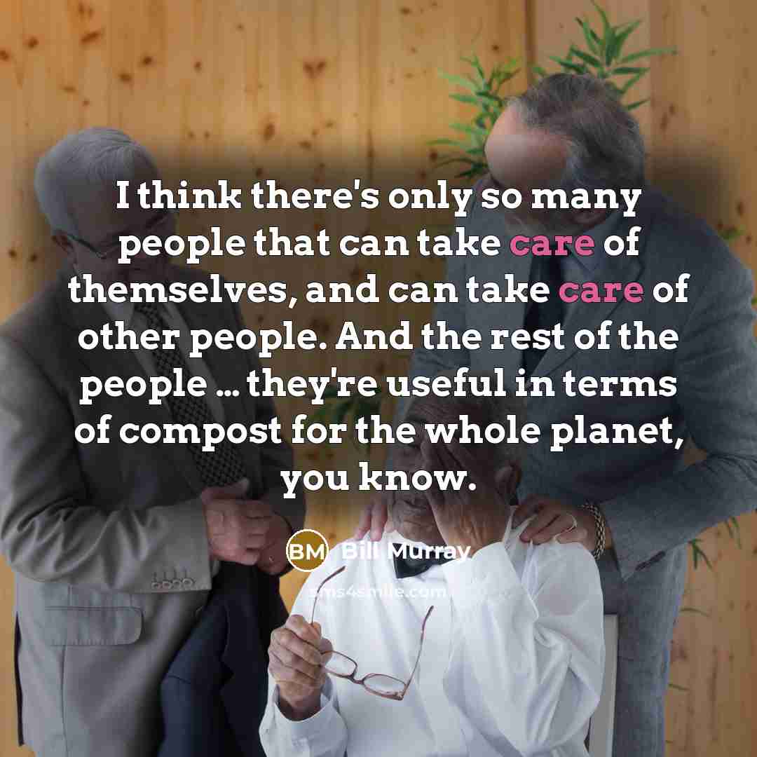 “I think there's only so many people that can take…” quote by Bill Murray