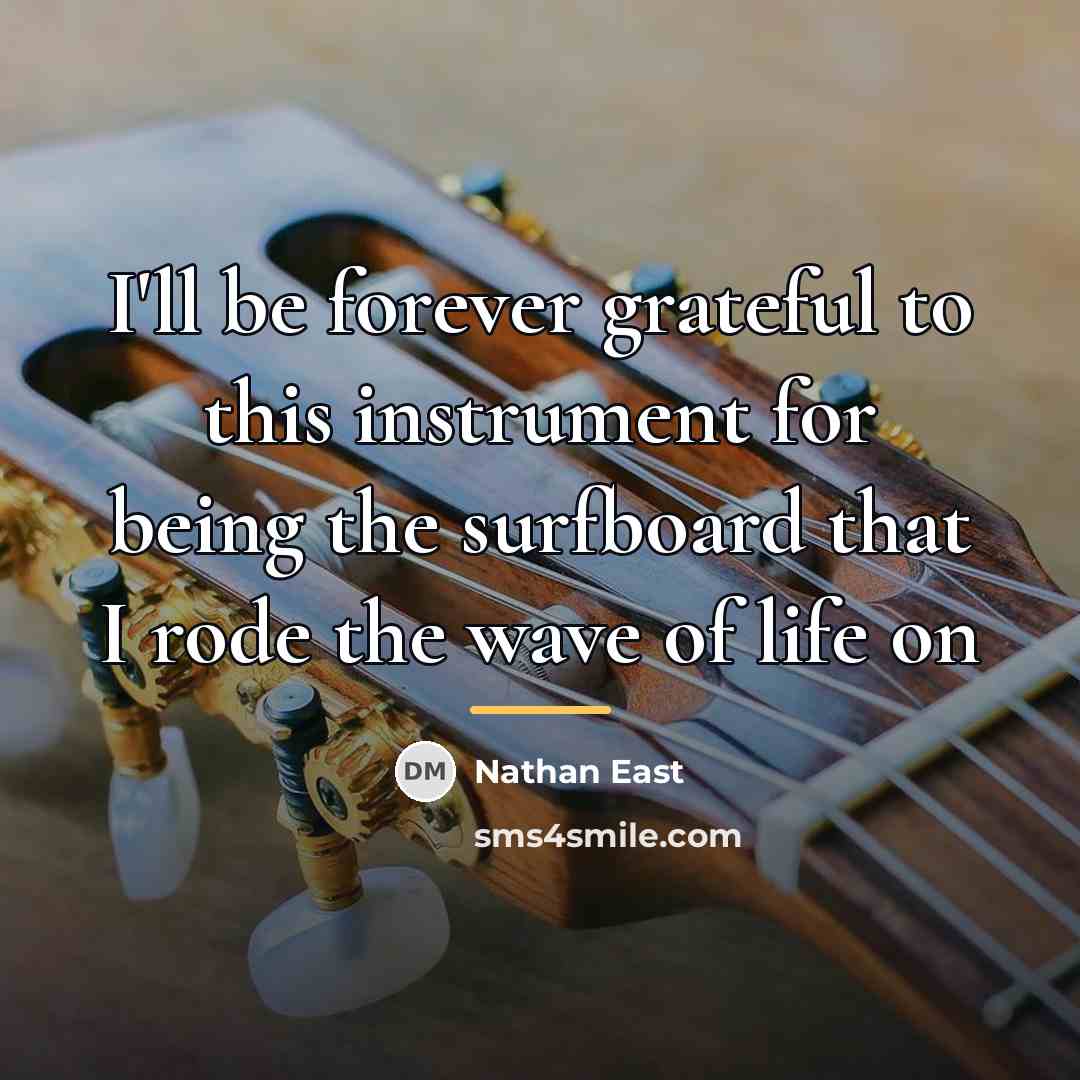 “I'll be forever grateful to this instrument for being the…” quote by Nathan East