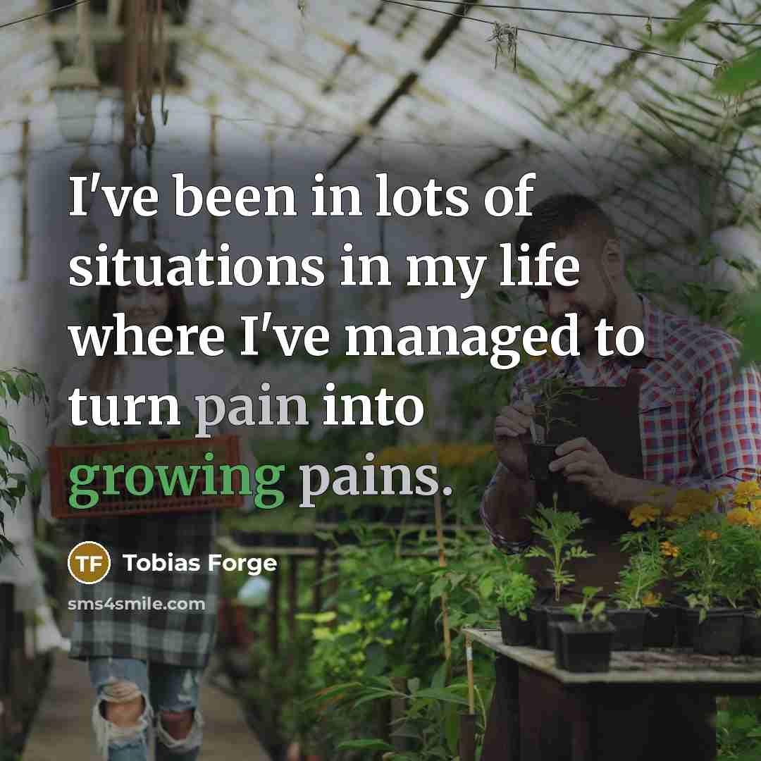 “I've been in lots of situations in my life where…” quote by Tobias Forge