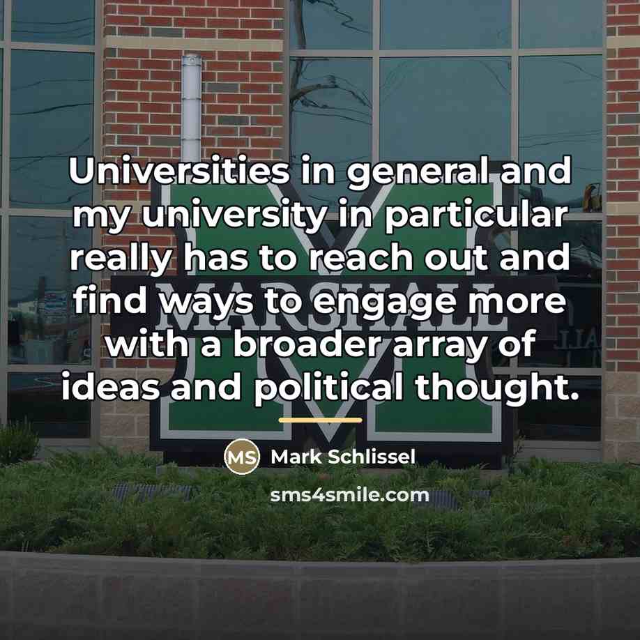 “Universities in general and my university in particular really has…” quote by Mark Schlissel