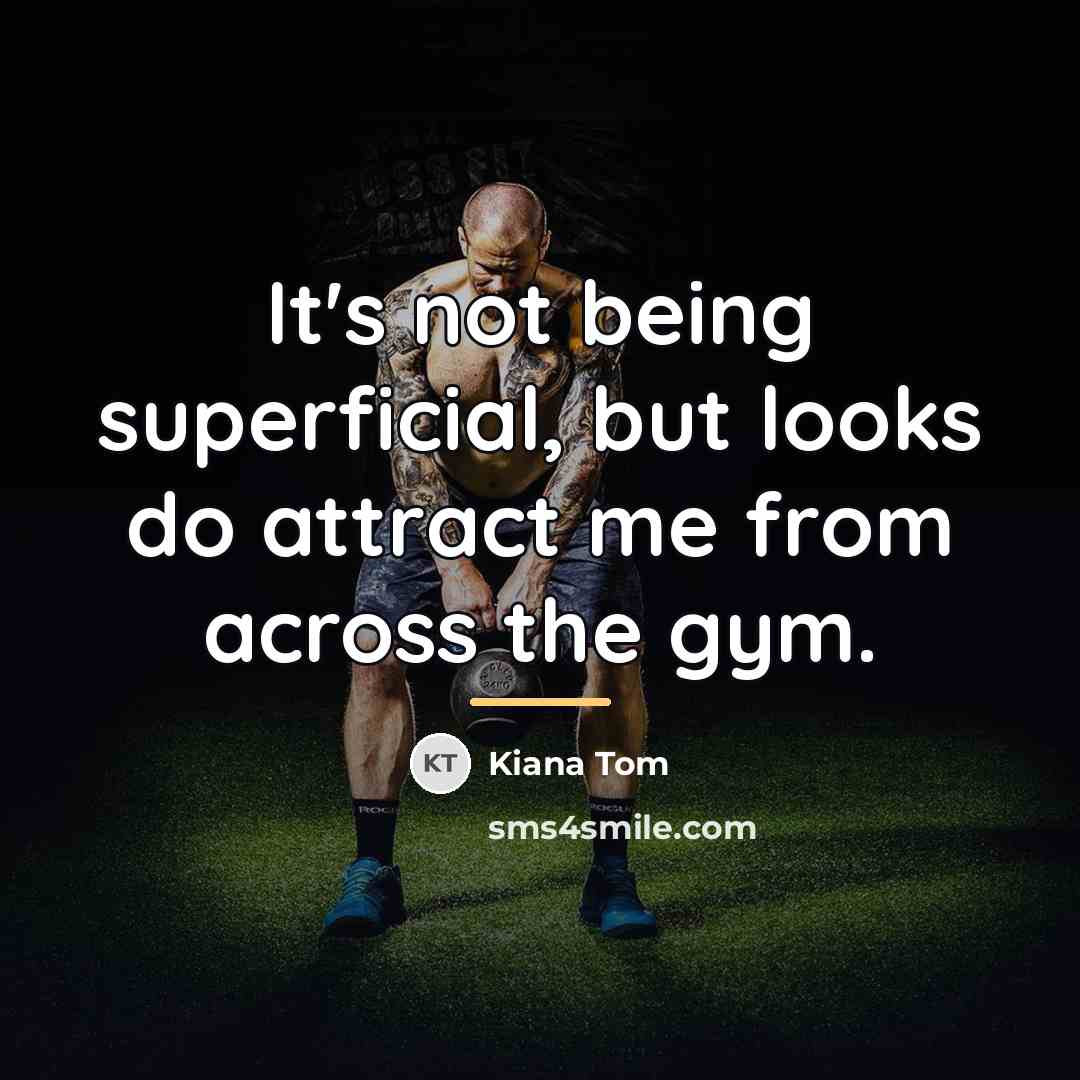 “It's not being superficial, but looks do attract me from…” quote by Kiana Tom
