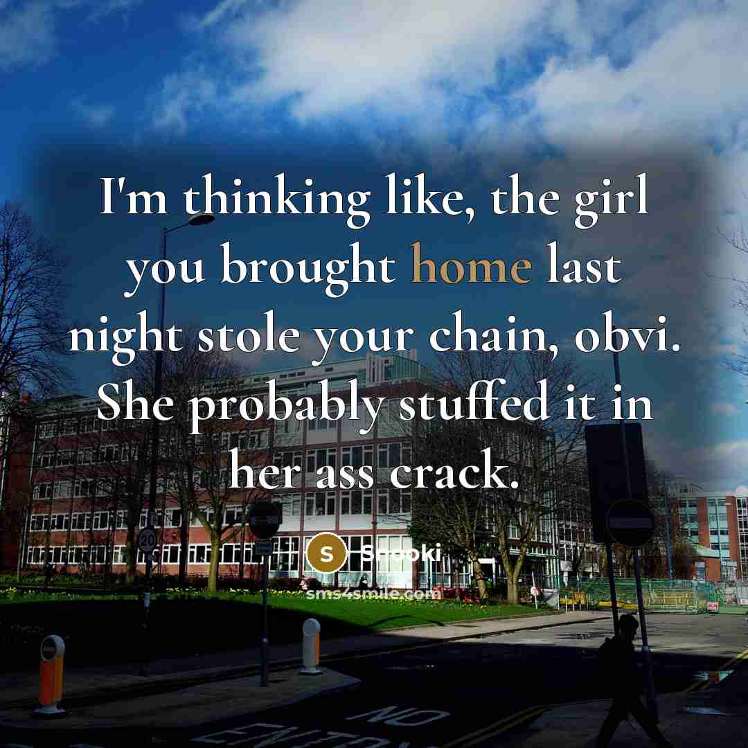 “I'm thinking like, the girl you brought home last night…” quote by Snooki