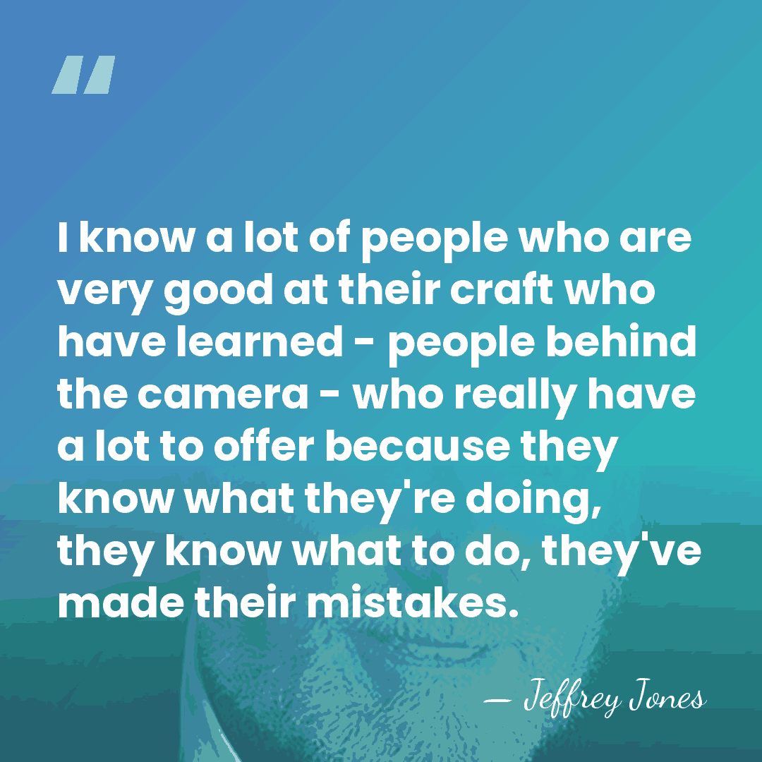 I know a lot of people who are very good at their&hellip; - Jeffrey Jones