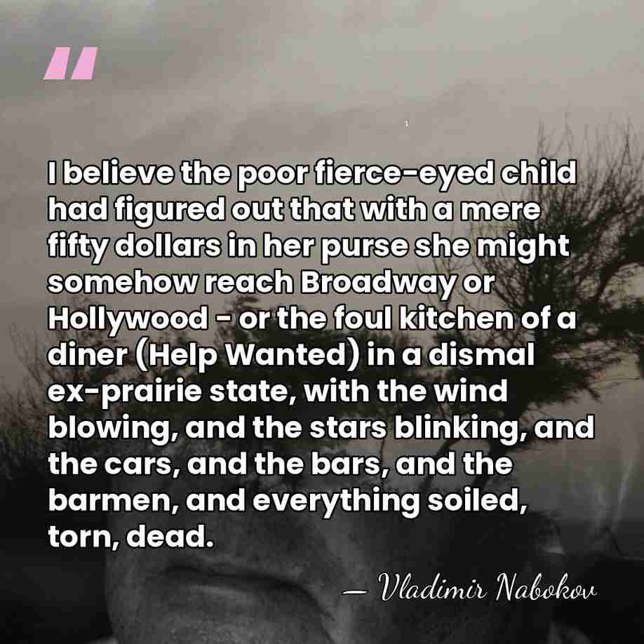 I believe the poor fierce-eyed child had figured out that with a&hellip; - Vladimir Nabokov