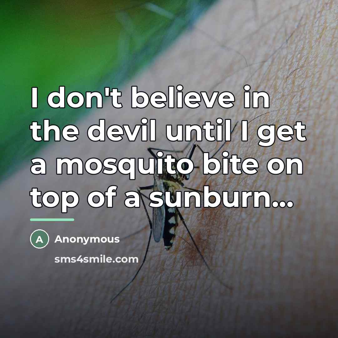 “I don't believe in the devil until I get a…” quote by Anonymous