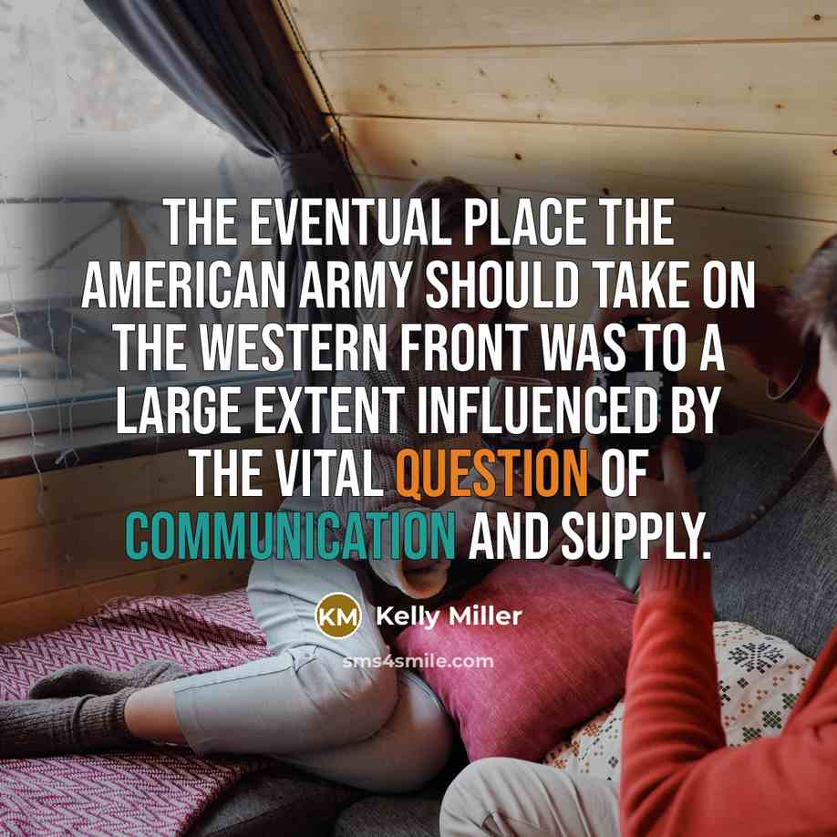 “The eventual place the American army should take on the…” quote by Kelly Miller