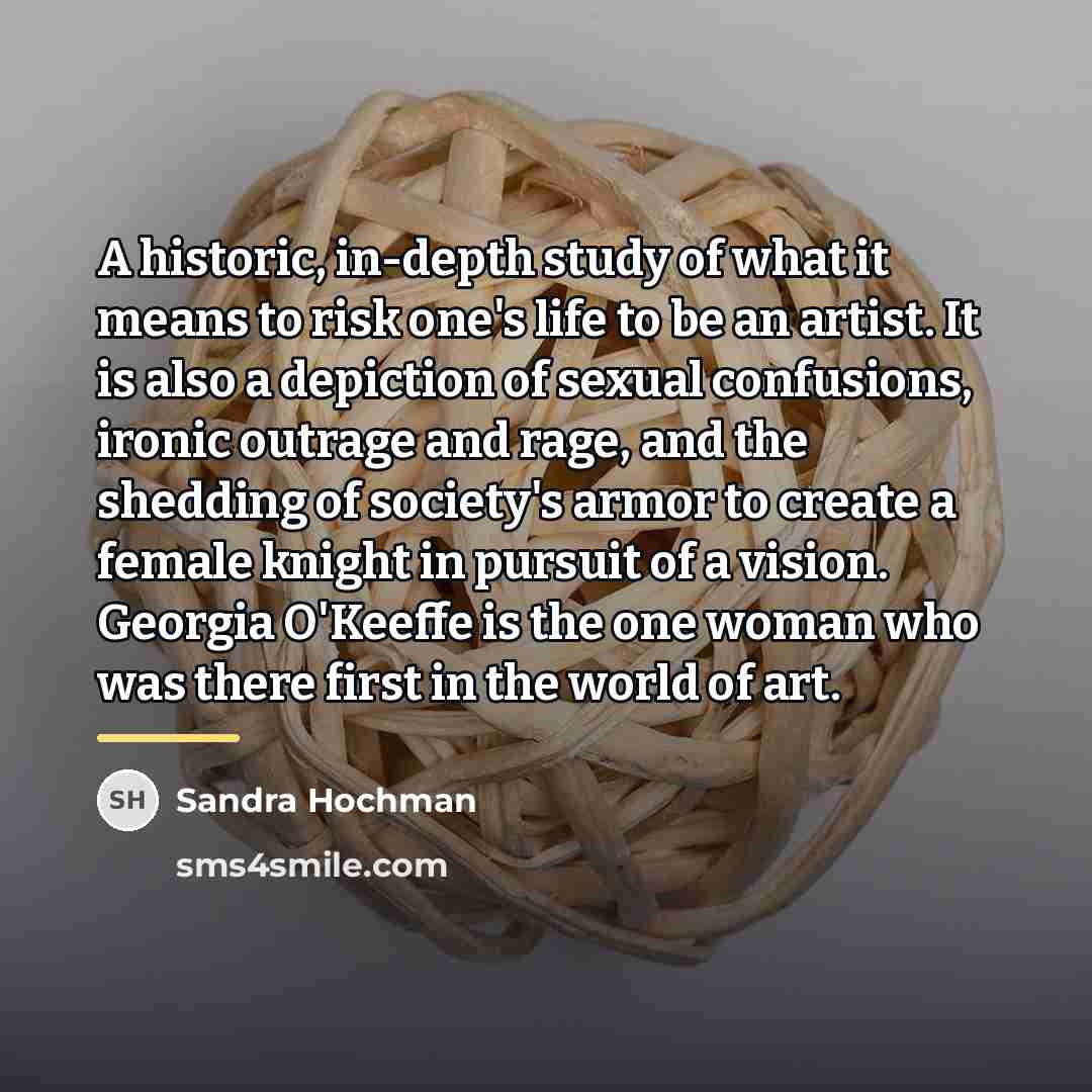 “A historic, in-depth study of what it means to risk…” quote by Sandra Hochman