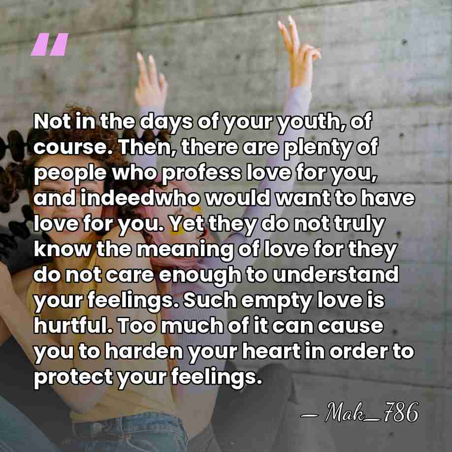 Not in the days of your youth, of course. Then, there are&hellip; - Mak_786
