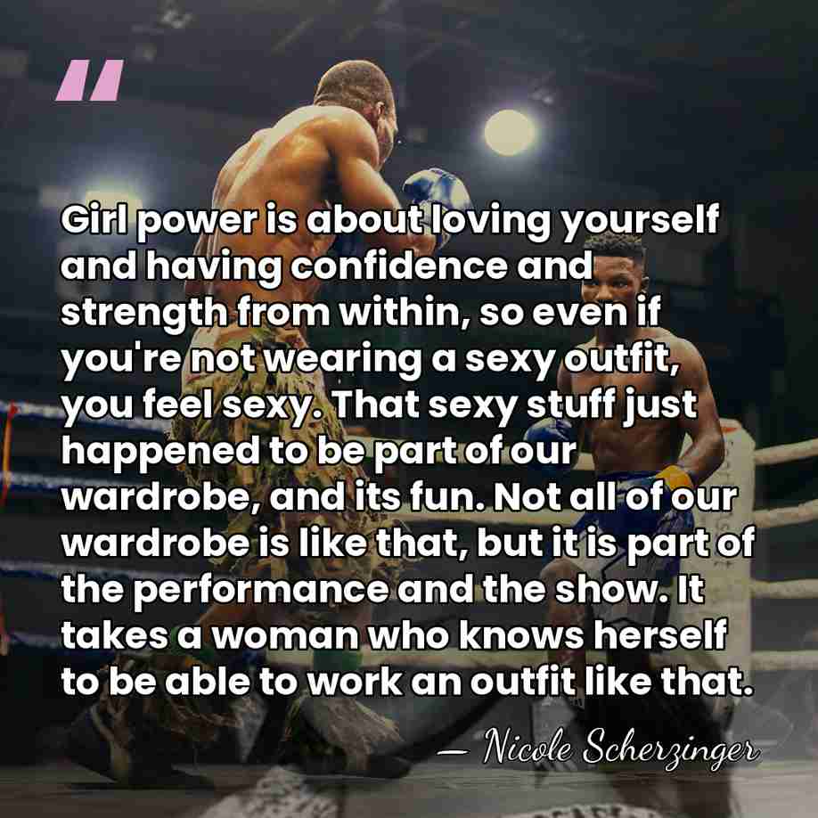 Girl power is about loving yourself and having confidence and strength from&hellip; - Nicole Scherzinger
