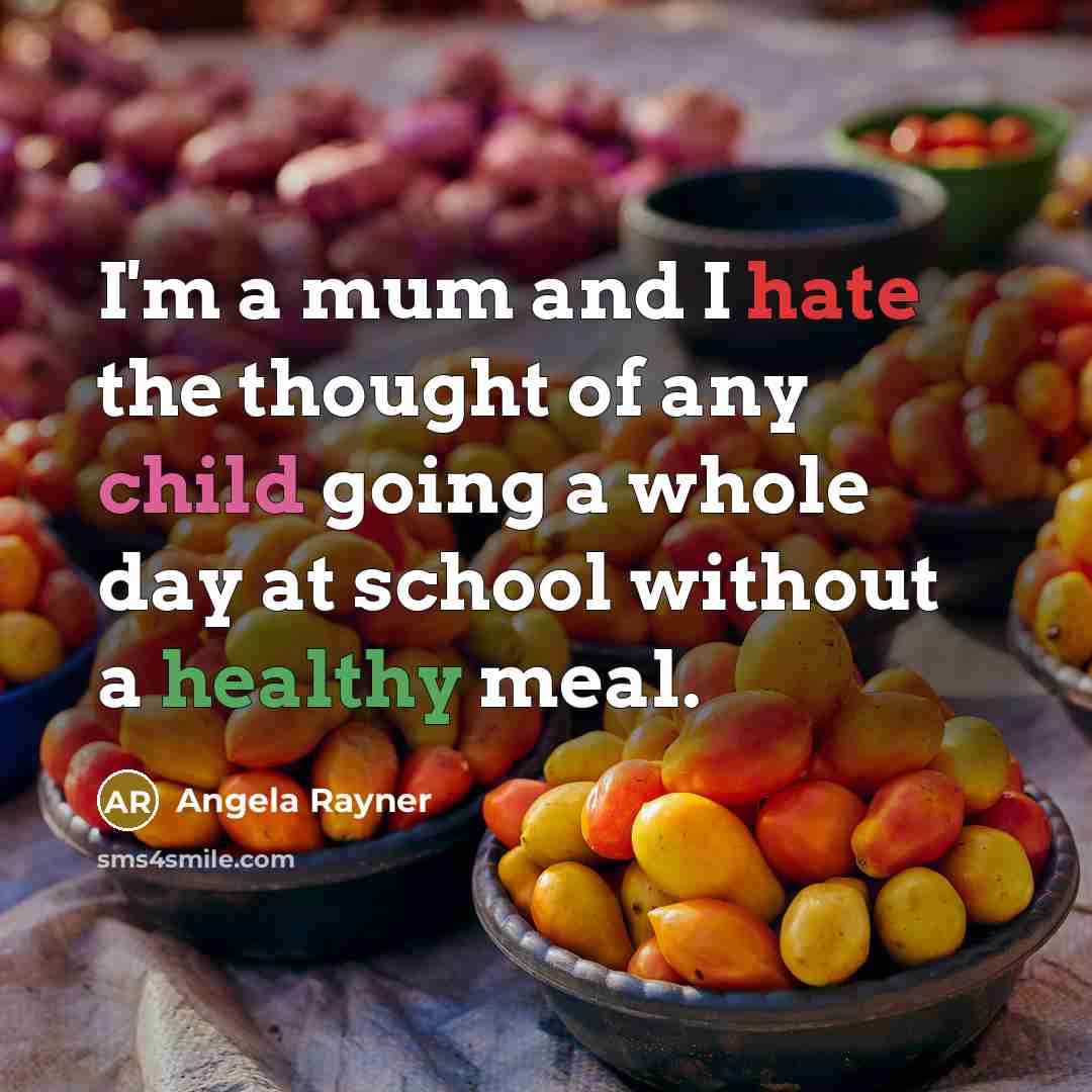 “I'm a mum and I hate the thought of any…” quote by Angela Rayner