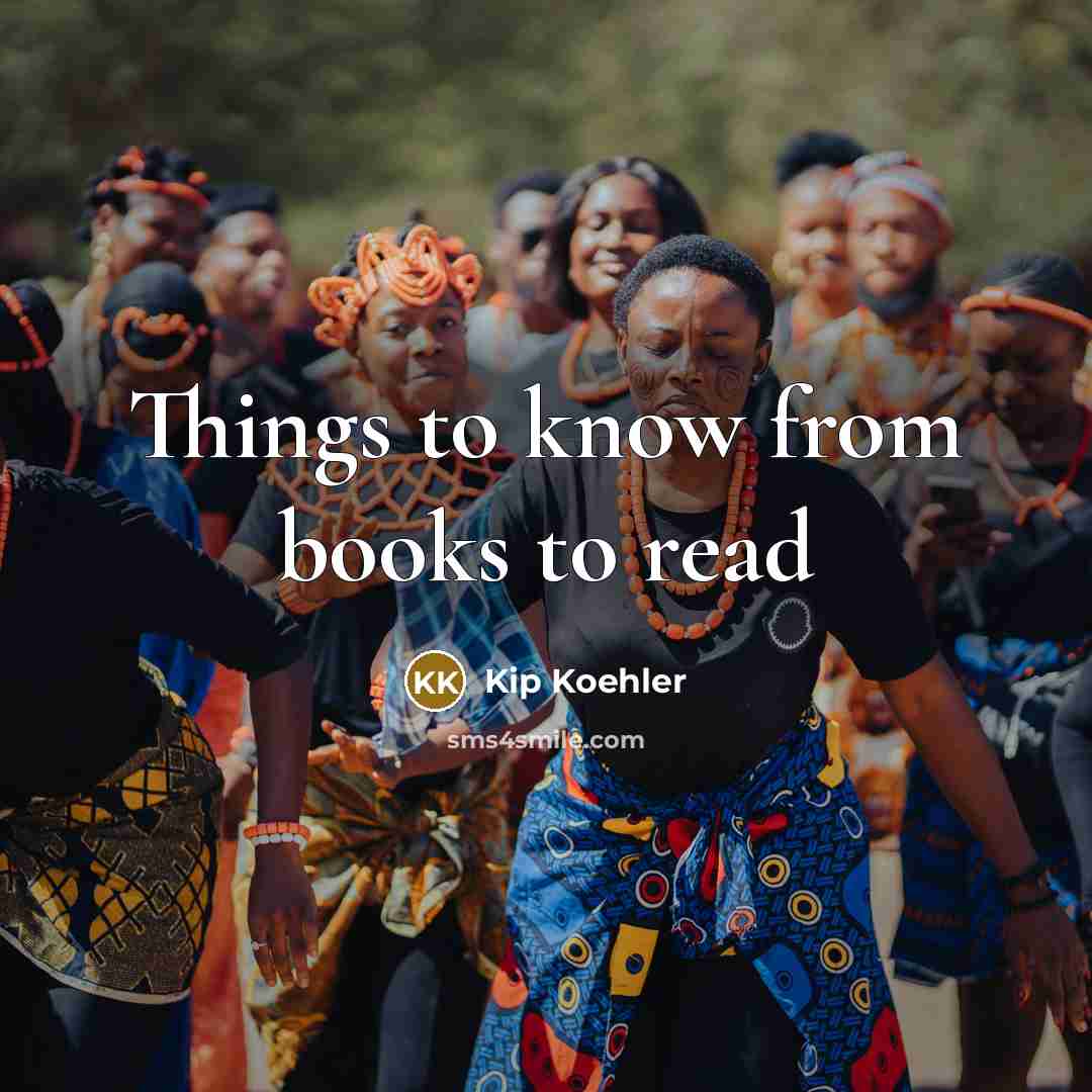 “Things to know from books to read” quote by Kip Koehler