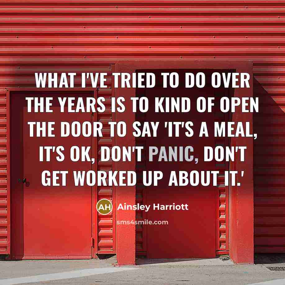 “What I've tried to do over the years is to…” quote by Ainsley Harriott