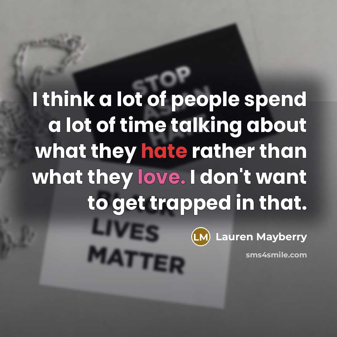 “I think a lot of people spend a lot of…” quote by Lauren Mayberry