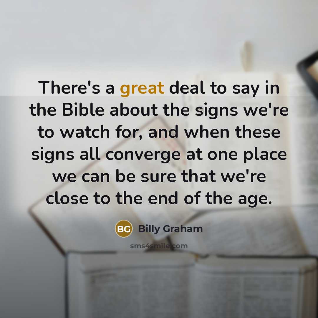 “There's a great deal to say in the Bible about…” quote by Billy Graham