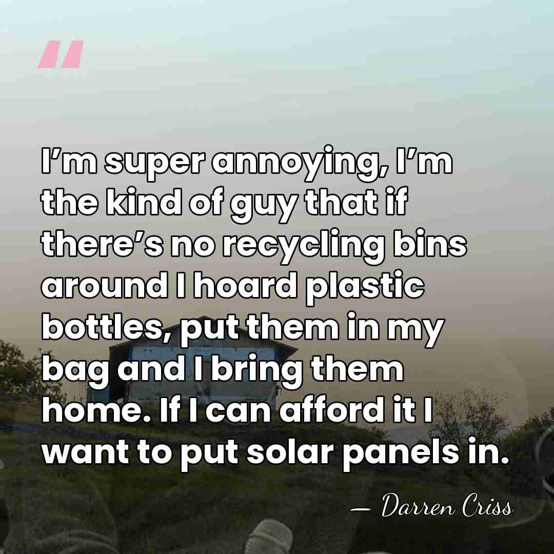 I’m super annoying, I’m the kind of guy that if there’s no&hellip; - Darren Criss