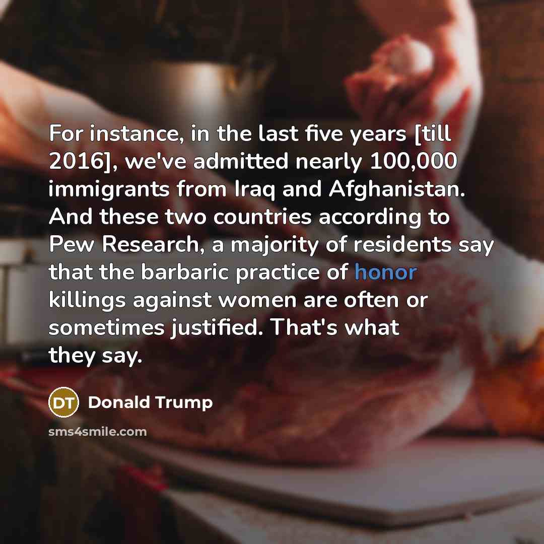 “For instance, in the last five years [till 2016], we've…” quote by Donald Trump
