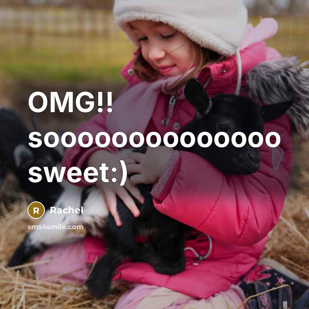 “OMG!! soooooooooooooo sweet:)…” quote by Rachel