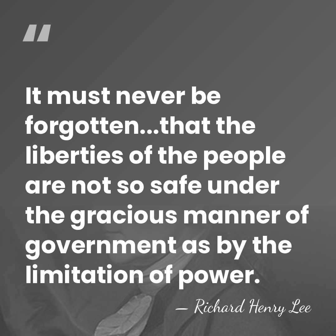 It must never be forgotten...that the liberties of the people are not&hellip; - Richard Henry Lee