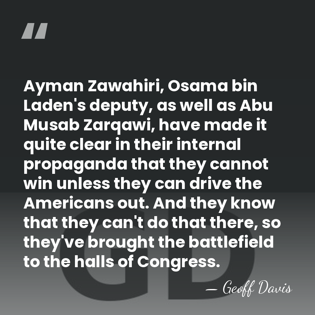 Ayman Zawahiri, Osama bin Laden's deputy, as well as Abu Musab Zarqawi,&hellip; - Geoff Davis