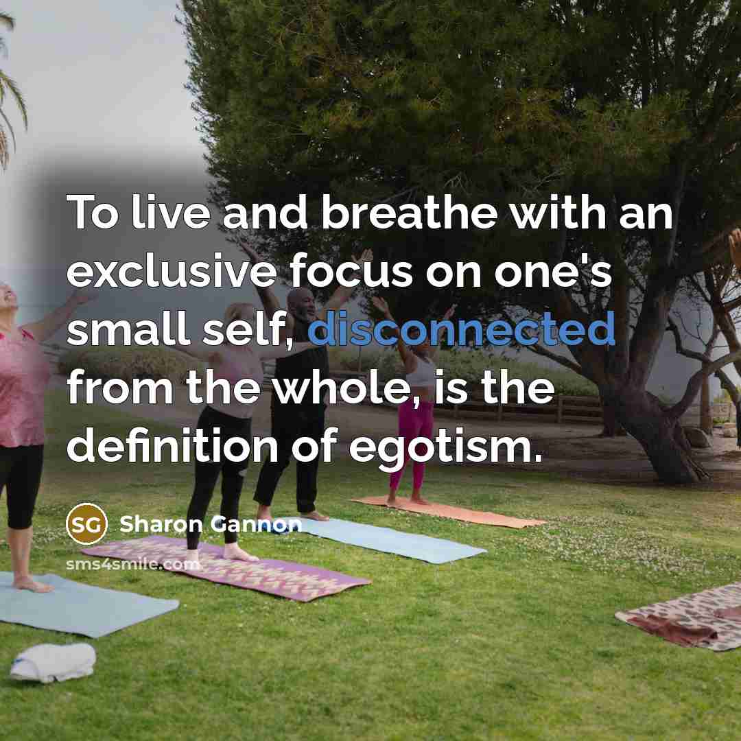 “To live and breathe with an exclusive focus on one's…” quote by Sharon Gannon