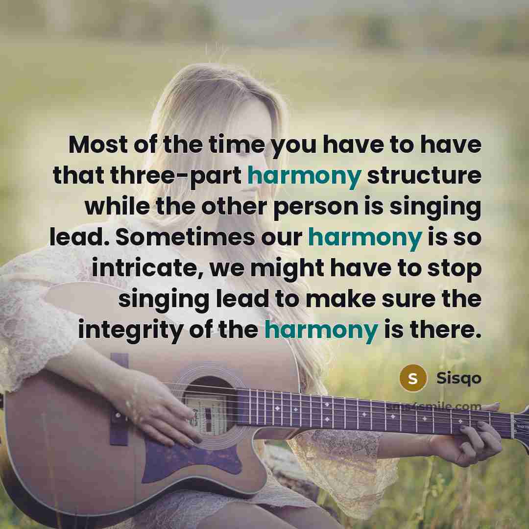 “Most of the time you have to have that three-part…” quote by Sisqo
