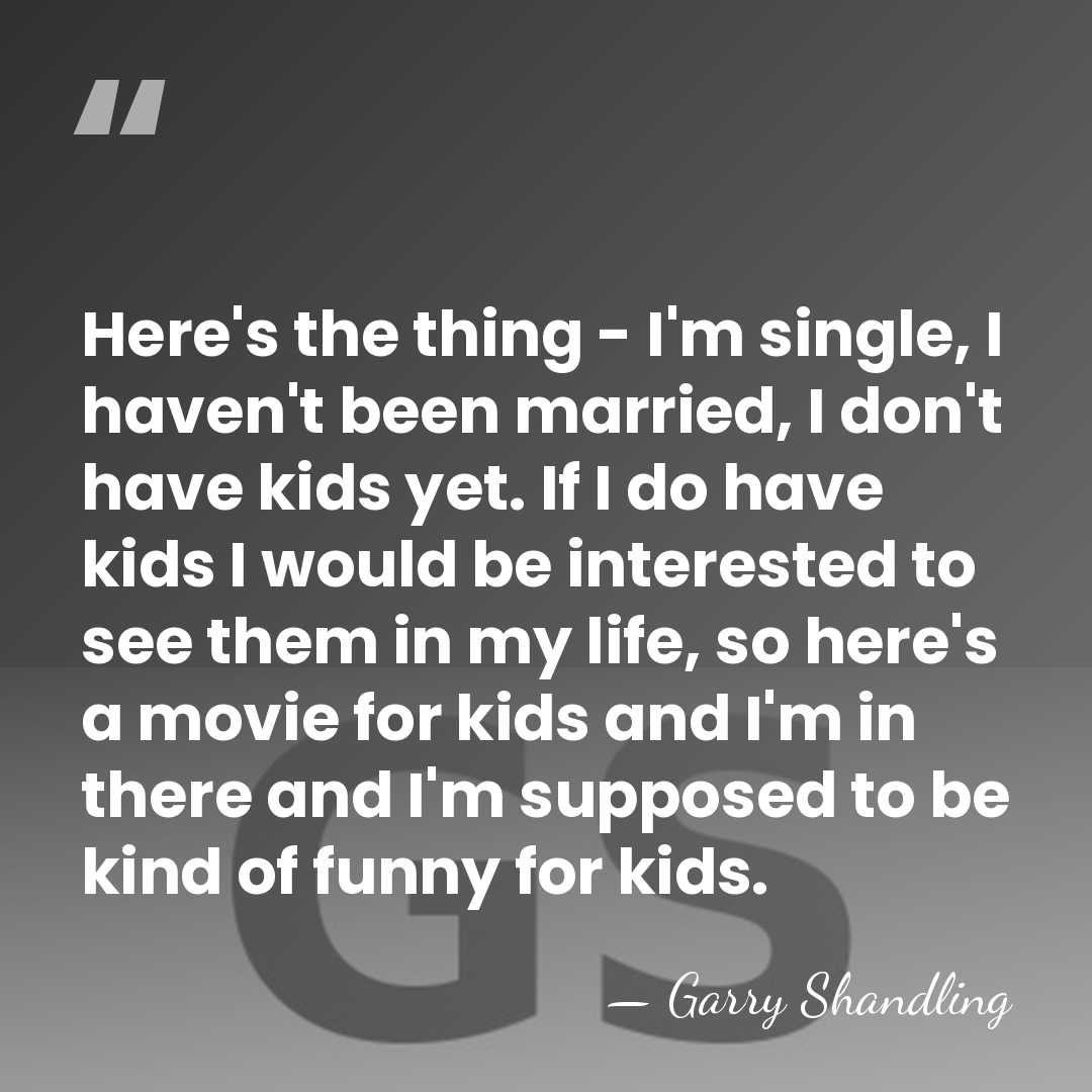 Here's the thing - I'm single, I haven't been married, I don't&hellip; - Garry Shandling