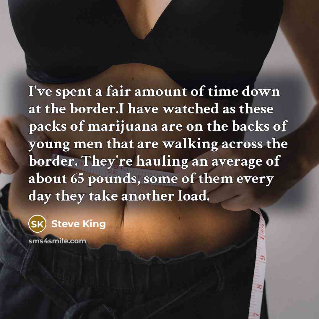 “I've spent a fair amount of time down at the…” quote by Steve King