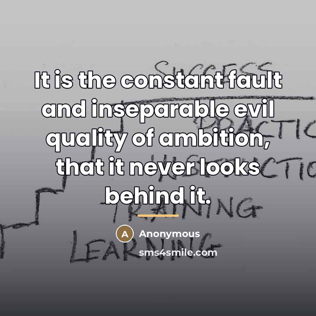 “It is the constant fault and inseparable evil quality of…” quote by Anonymous