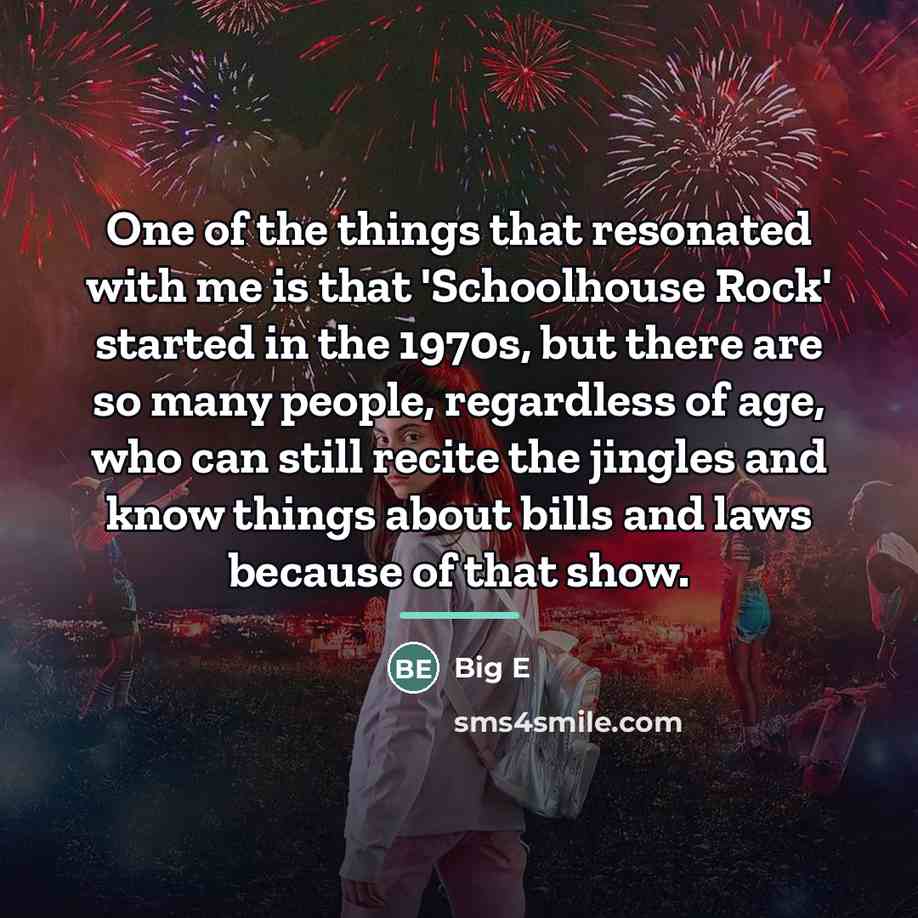 “One of the things that resonated with me is that…” quote by Big E