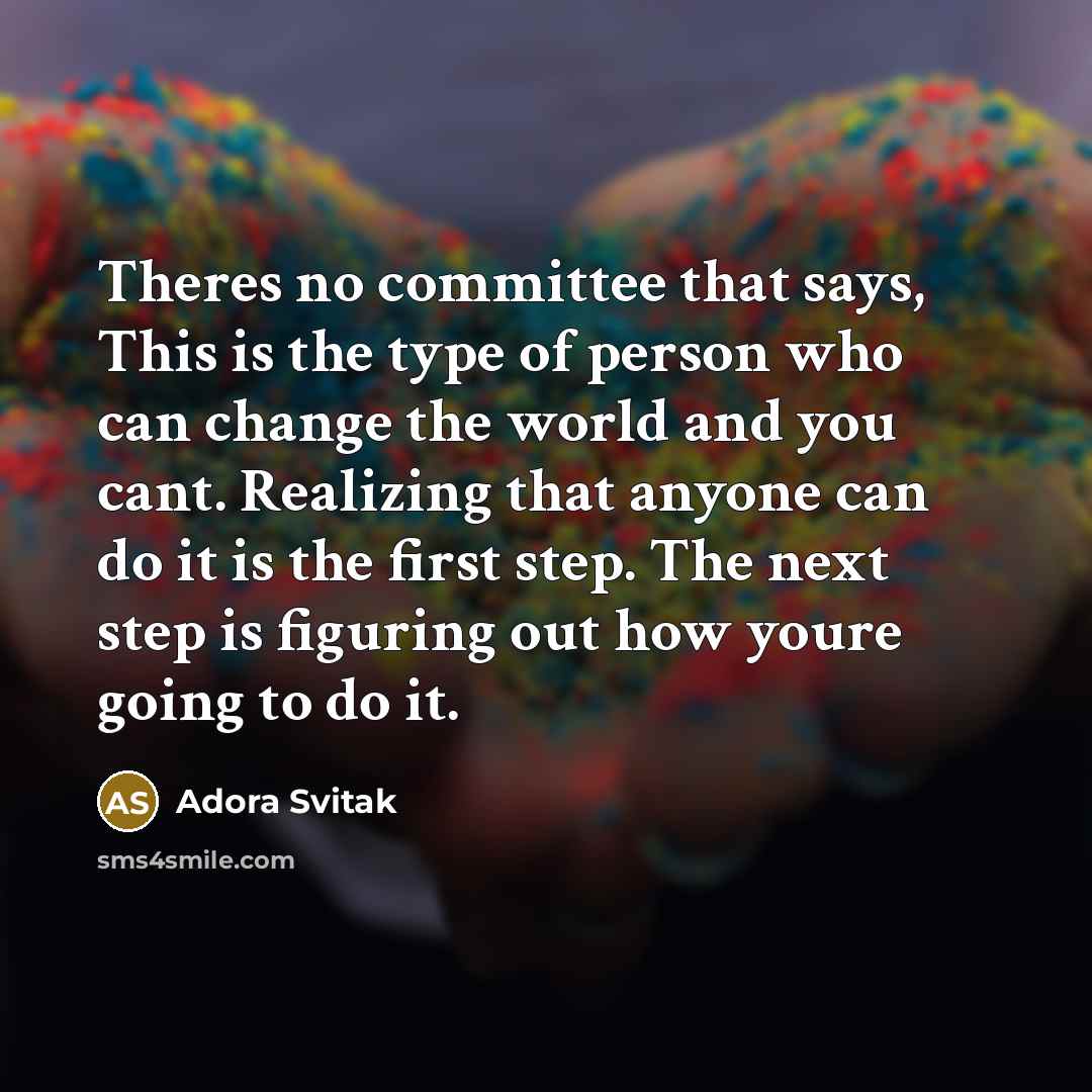 “Theres no committee that says, This is the type of…” quote by Adora Svitak