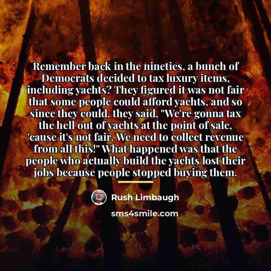 “Remember back in the nineties, a bunch of Democrats decided…” quote by Rush Limbaugh