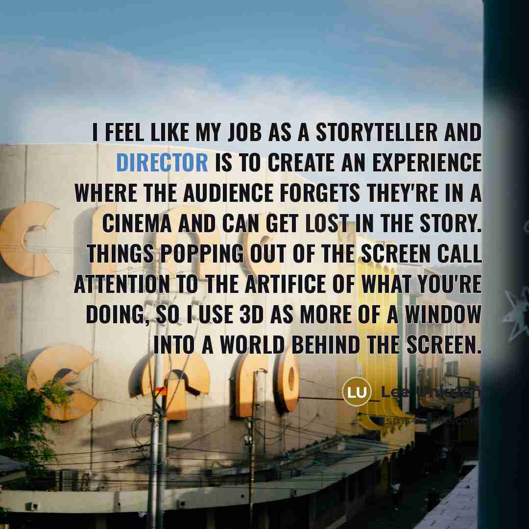 “I feel like my job as a storyteller and director…” quote by Lee Unkrich
