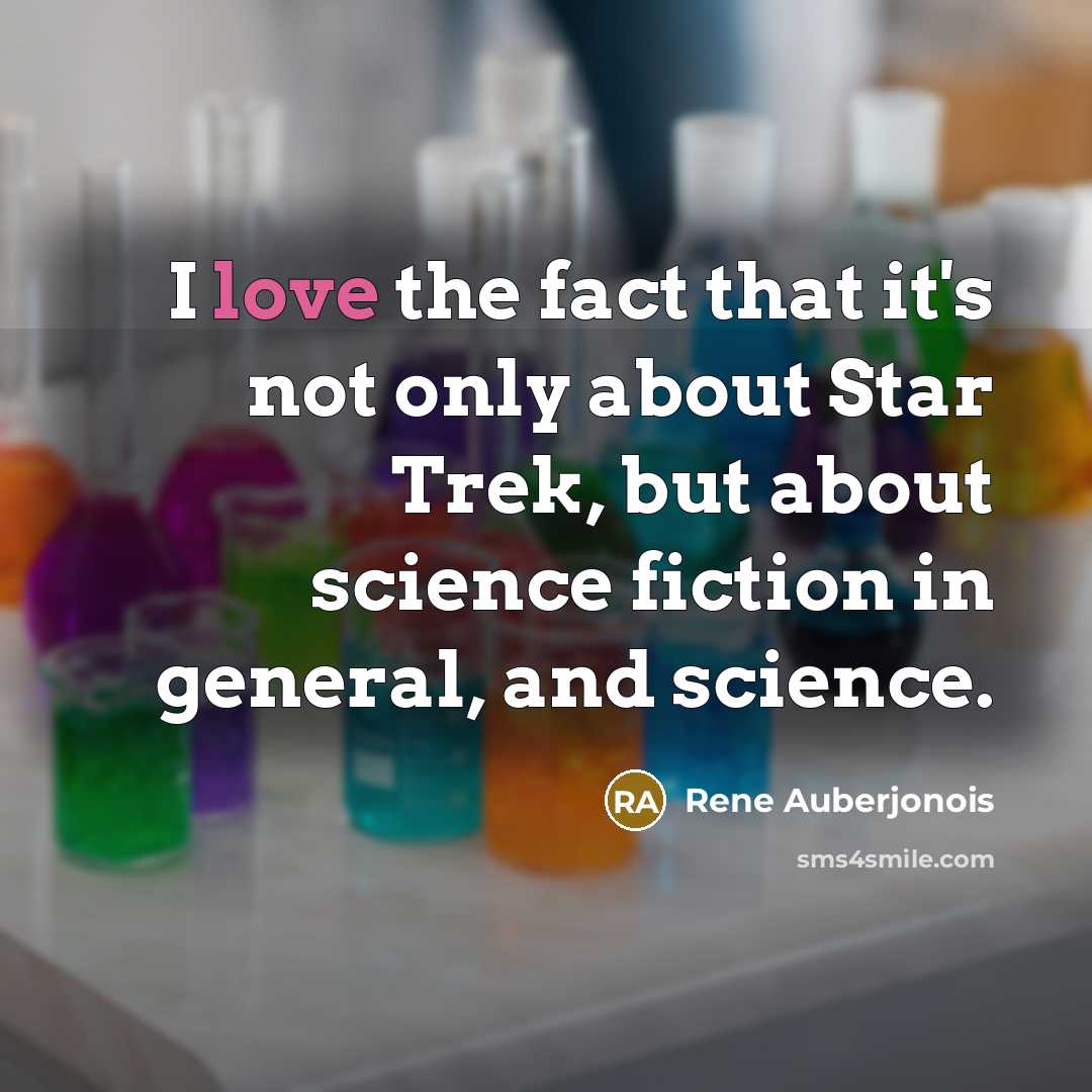 “I love the fact that it's not only about Star…” quote by Rene Auberjonois