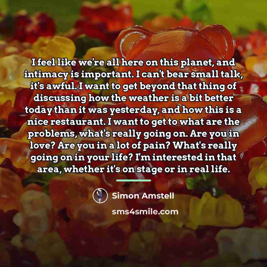 “I feel like we're all here on this planet, and…” quote by Simon Amstell