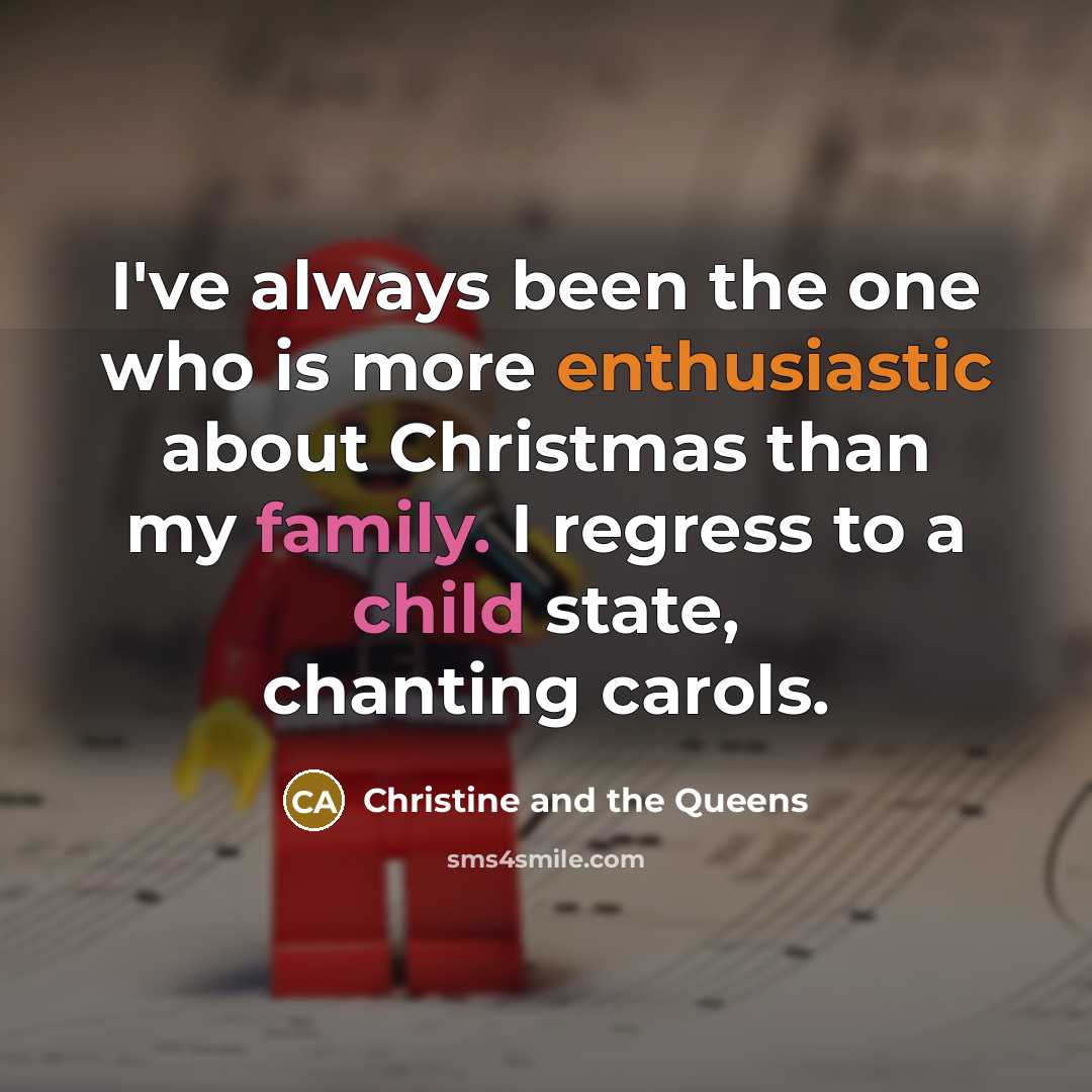 “I've always been the one who is more enthusiastic about…” quote by Christine and the Queens