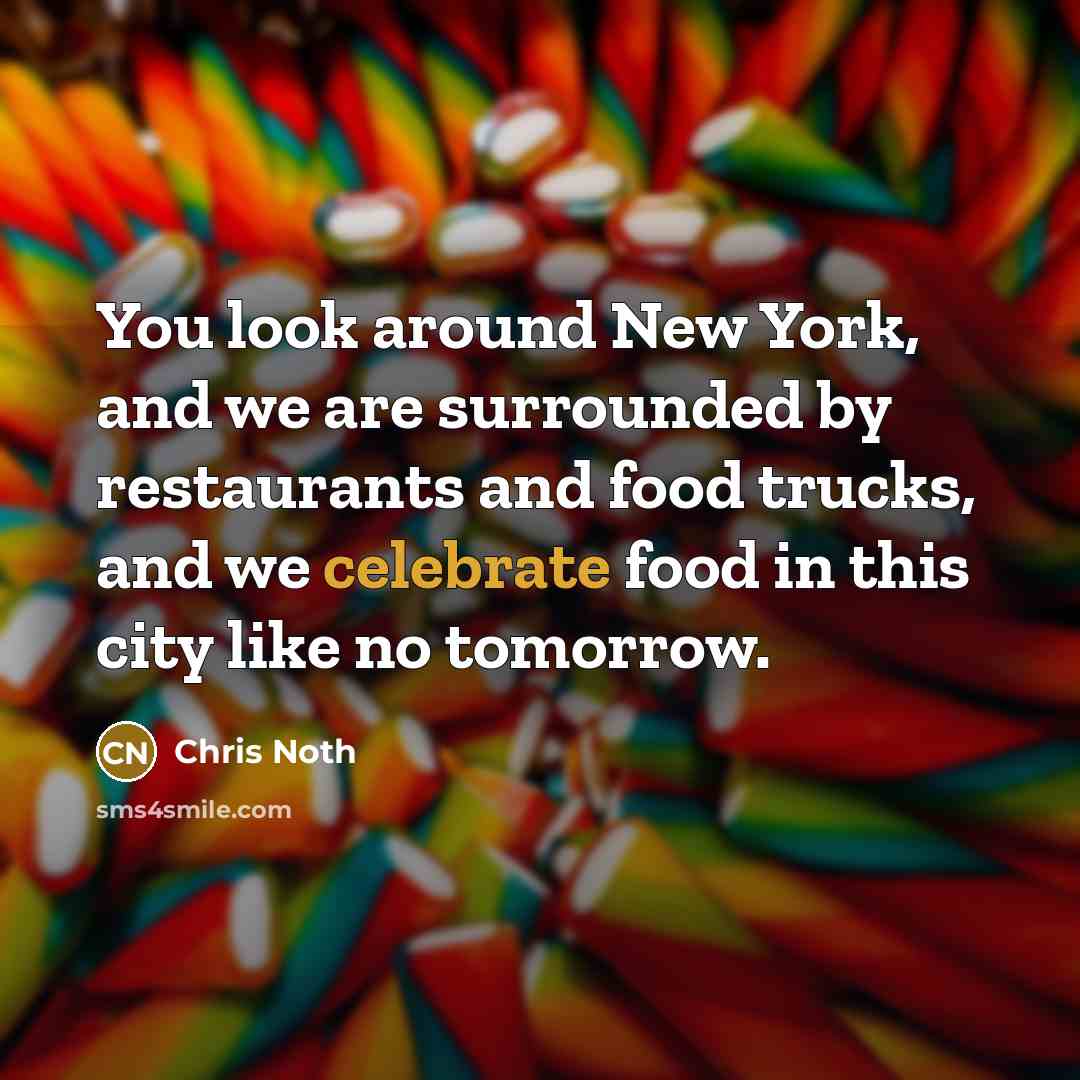 “You look around New York, and we are surrounded by…” quote by Chris Noth