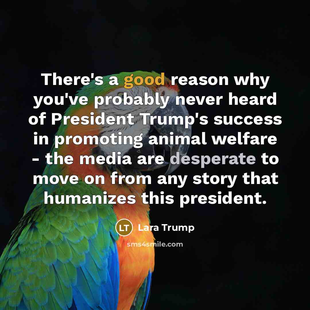 “There's a good reason why you've probably never heard of…” quote by Lara Trump