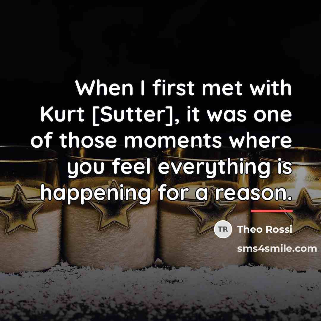 “When I first met with Kurt [Sutter], it was one…” quote by Theo Rossi